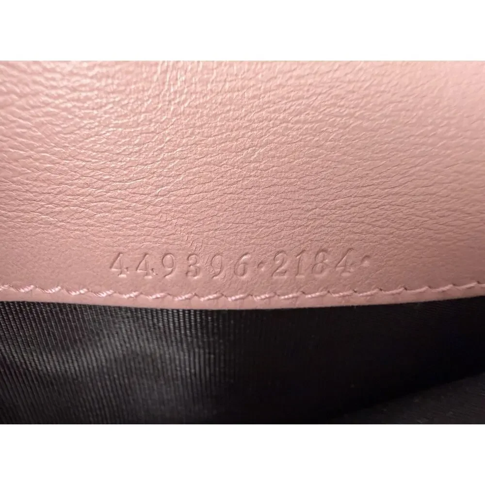 Gucci Microguccissima Continental Bifold Flap Wallet in Pink Leather - Picture 13 of 14